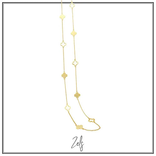 Collier plaqué or Zels