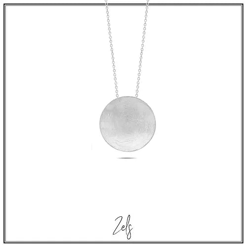 Collier argent Zels