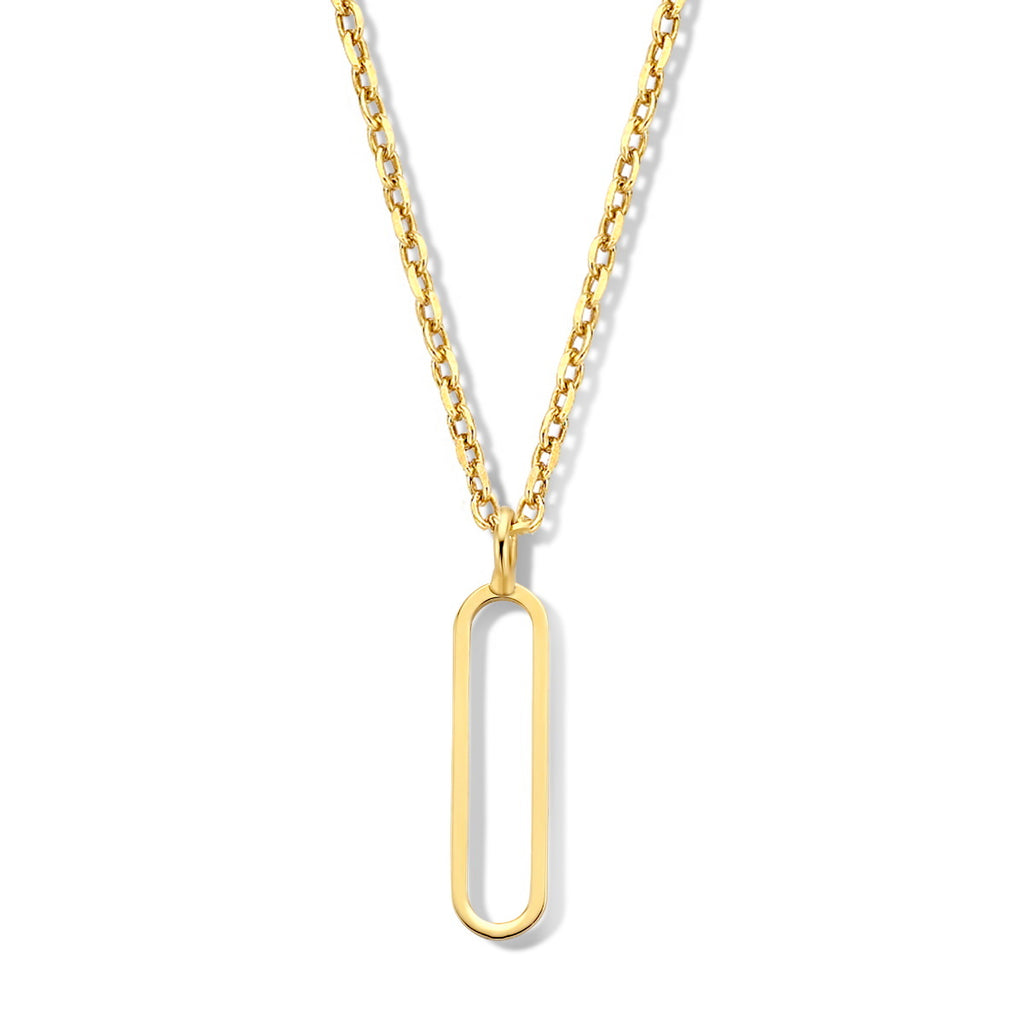 Collier plaqué or Naiomy B1C09