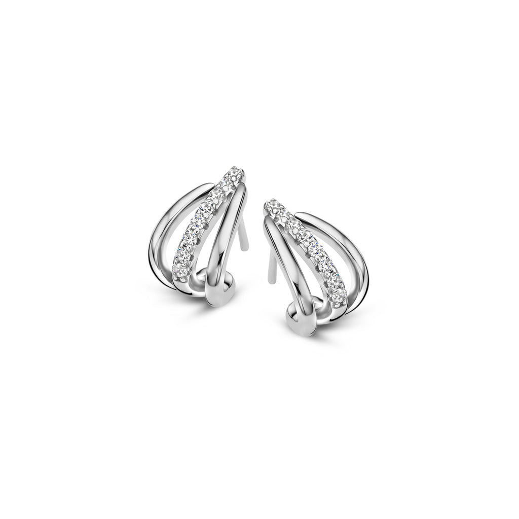 Boucle d'oreilles argent Naiomy N3S62