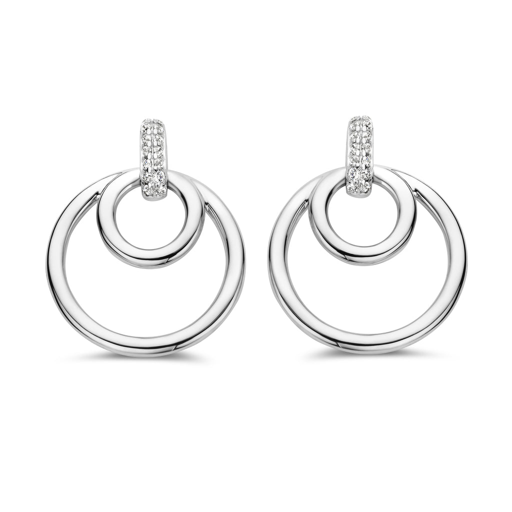 Boucle d'oreilles argent Naiomy N3S74