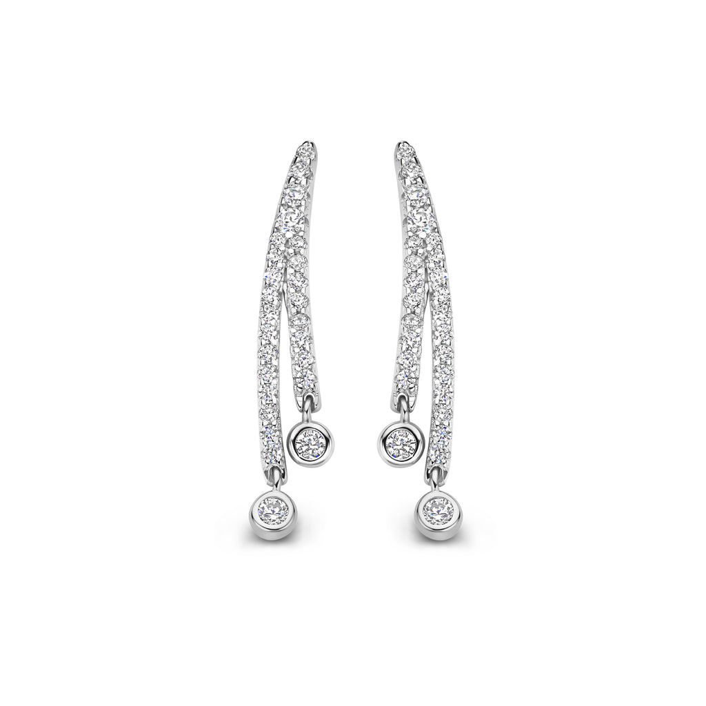 Boucle d'oreilles argent Naiomy N3T62
