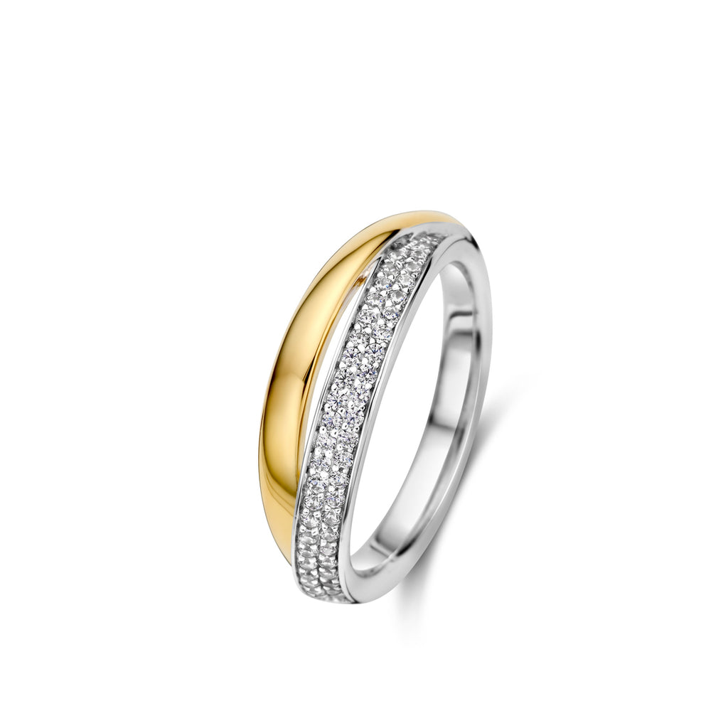 Bague bicolore Naiomy N3X51