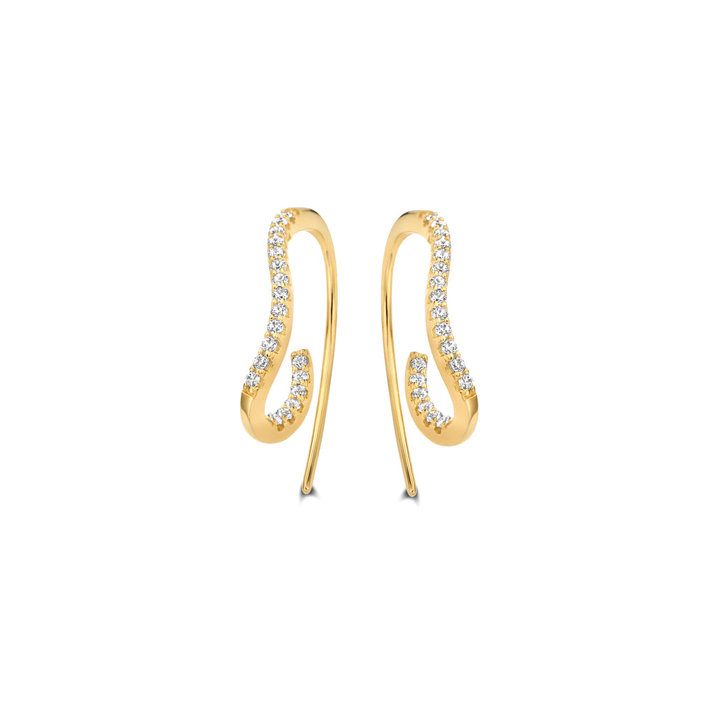 Boucle d'oreilles plaqué or N3Z72