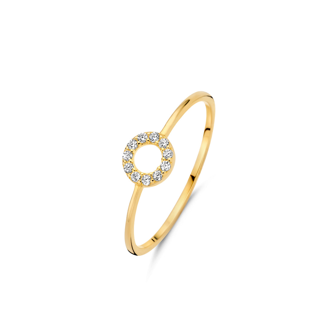 Bague plaqué or Naiomy N3Z73