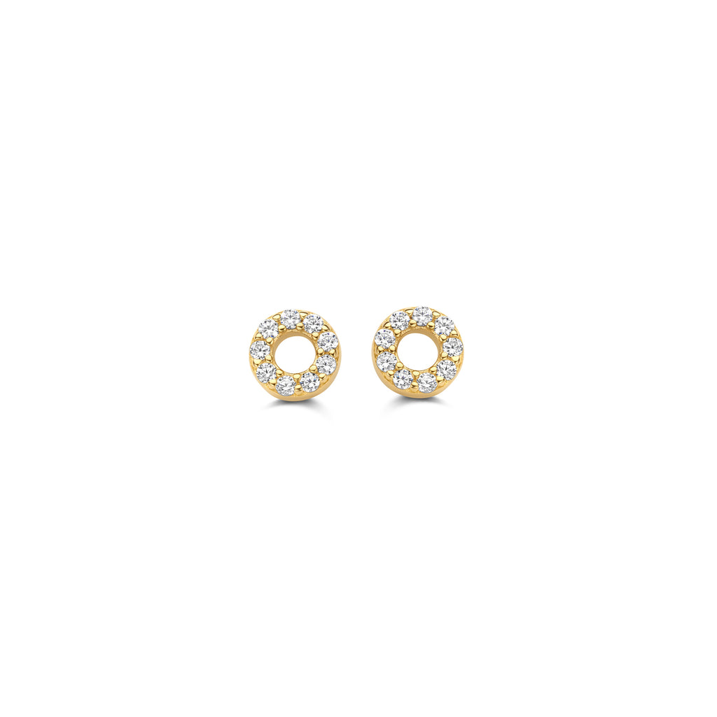 Boucle d'oreilles plaqué or Naiomy N3Z75