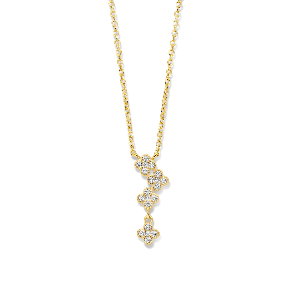 Collier plaqué or Naiomy N4M62
