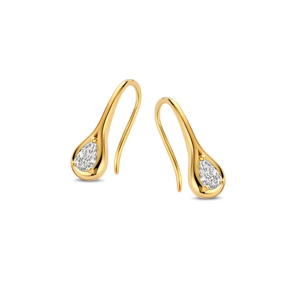 Boucle d'oreilles plaqué or Naiomy N4R65