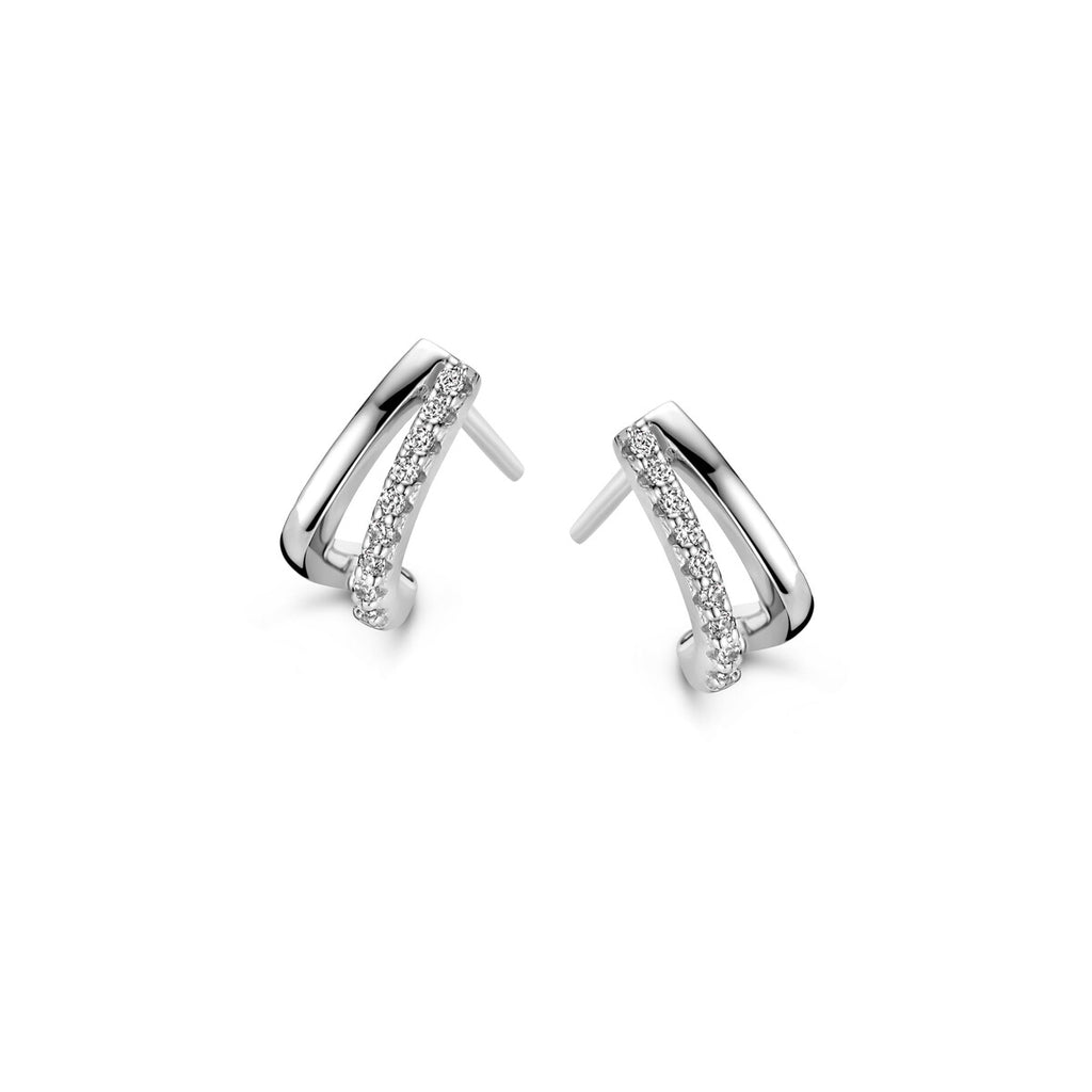 Boucle d'oreilles argent Naiomy N4S59