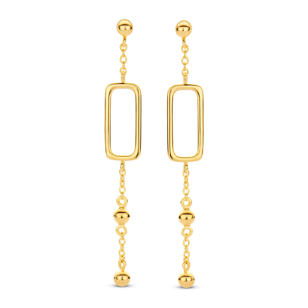 Boucle d'oreilles plaqué or Naiomy N4Y52