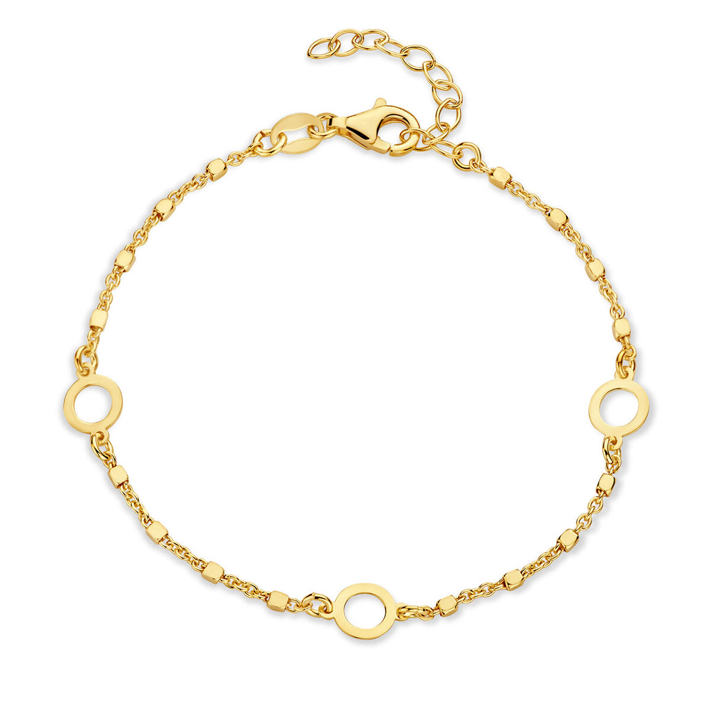 Bracelet plaqué or Naiomy N5J55