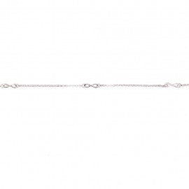 Bracelet de cheville argent Orage A1034