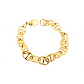 Bracelet Orage Acier doré A2183