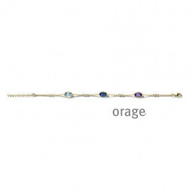 Bracelet plaqué or A6010