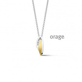 Collier bicolore Orage K4792