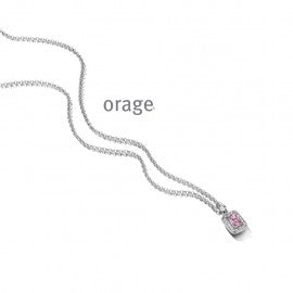 Collier argent Orage K4852