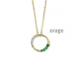 Collier plaqué or K6003