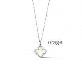 Collier argent K6558