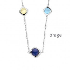 Collier argent Orage K8732 de