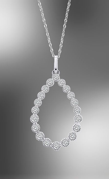 Collier argent dame Lotus Silver