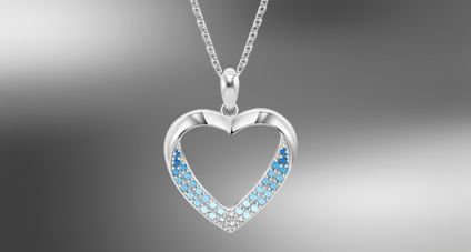 Collier argent Lotus Dame