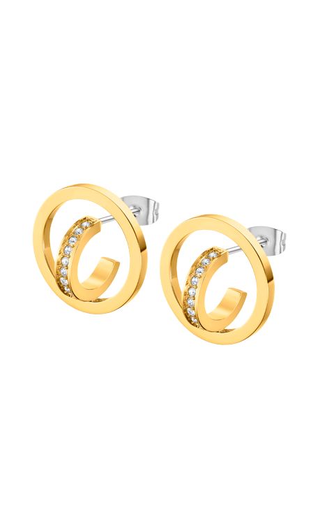 Boucle d'oreilles acier dame