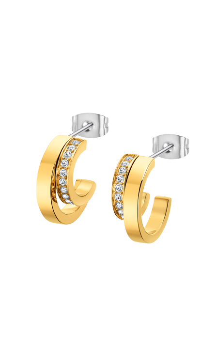 Boucle d'oreilles acier dame