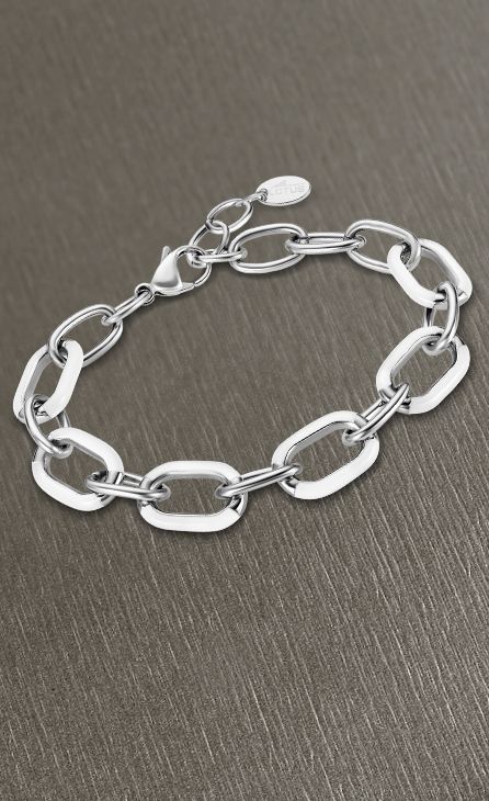 Bracelet acier Lotus dame