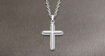 Collier Lotus acier