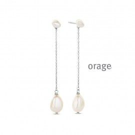 Boucle d'oreilles argent Orage O1333