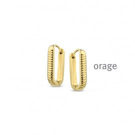 Boucle d'oreilles plaqué or O2152