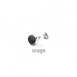 Boucle d'oreilles acier Orage O2163