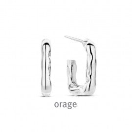 Boucle d'oreilles acier O2167