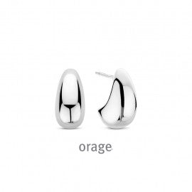 Boucle d'oreilles acier O2187