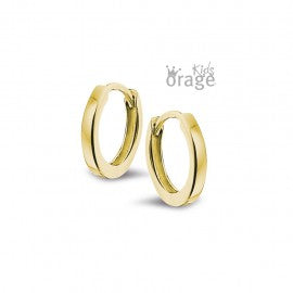 Boucle d'oreilles plaqué or Orage Kids K2602