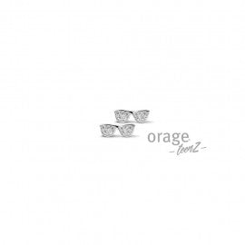 Boucle d'oreilles argent T140