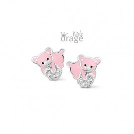 Boucle d'oreilles argent Orage kids K2280