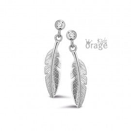 Boucles d'oreilles argent Orage kids K2589