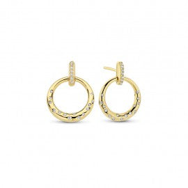 Boucle d'oreilles plaqué or O8054