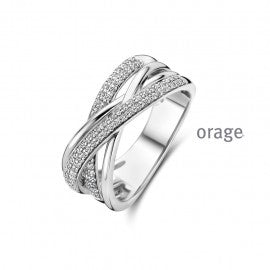 Bague argent Orage R1884