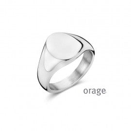 Bague acier Orage R2102