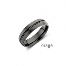 Bague acier Orage R2111