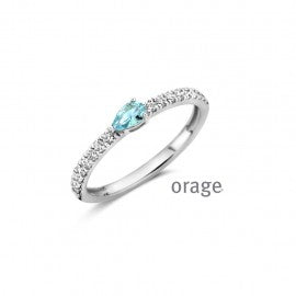Bague argent Orage R2498