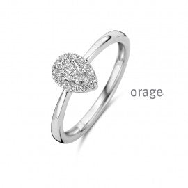 Bague argent Orage R2508
