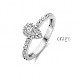 Bague argent Orage R2509