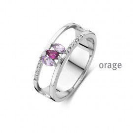 Bague argent Orage R3357