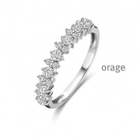 Bague argent Orage R4854