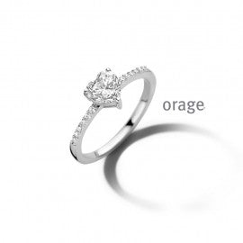 Bague argent Orage R6534