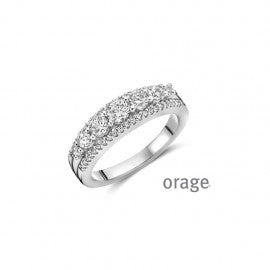 Bague argent Orage R6537