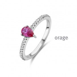Bague argent Orage R8021